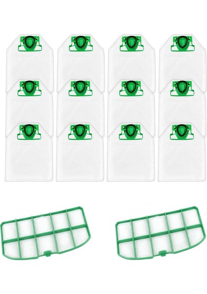 Vorwerk Kobold VK200 Için Uyumlu Yedek Parçalar Toz Torbası (Yurt Dışından)