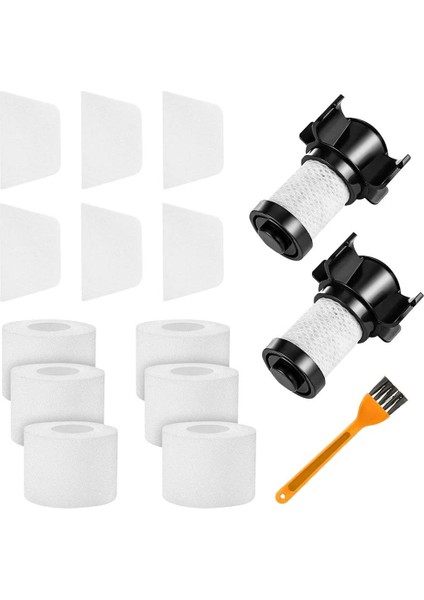 Shark IF200UKT IF250UKT Için Filtreler, 2 Hepa + 6 Köpük, Duoclean (Yurt Dışından)