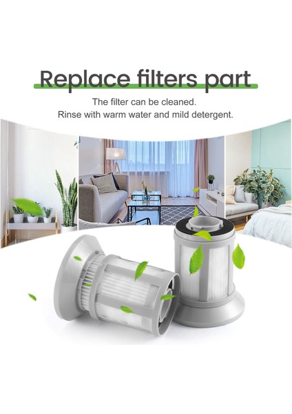 Bissell Zing 1665 2156 Powerforce 1665 1613056 Için 2pcs Filtre (Yurt Dışından) indirimleri