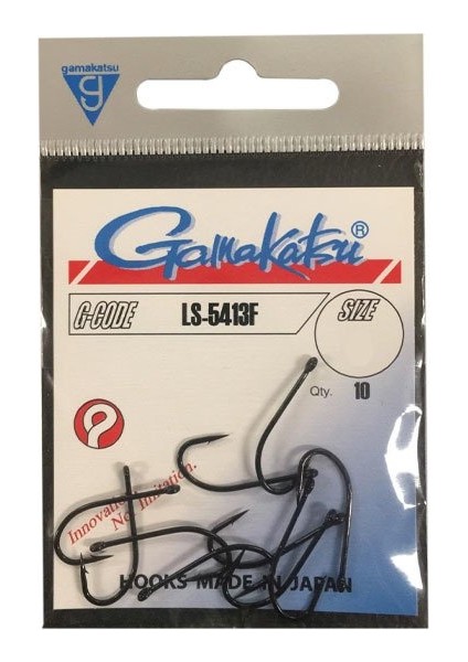 D. Gamakatsu LS-5413F Siyah No:6 Olta Iğnesi modelleri