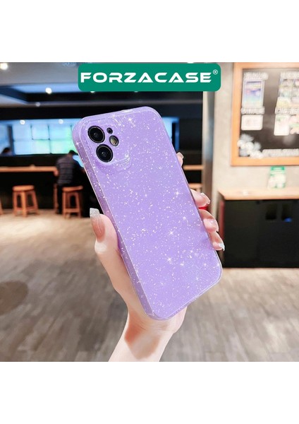 iPhone 14 Plus Uyumlu Glare Serisi Kamera Korumalı Simli Silikon Kılıf