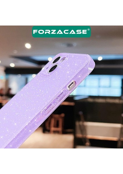 iPhone 14 Plus Uyumlu Glare Serisi Kamera Korumalı Simli Silikon Kılıf