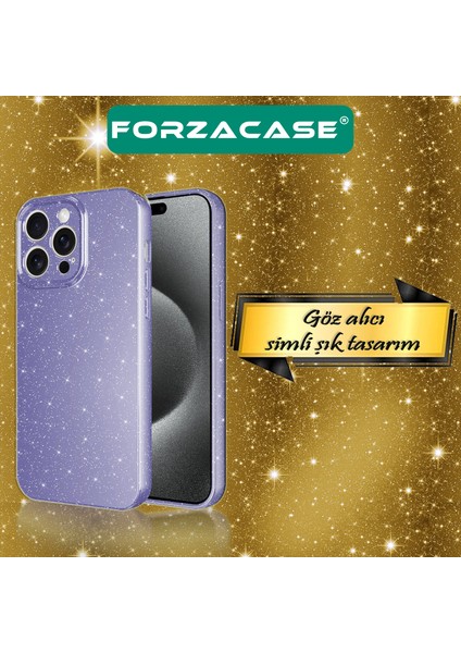 iPhone 14 Plus Uyumlu Glare Serisi Kamera Korumalı Simli Silikon Kılıf