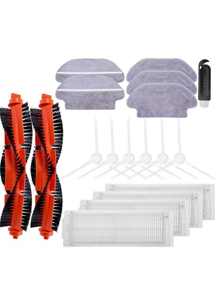 Xiaomi Mijia Lds Parçaları Için Hepa Filtre Ana Yan Fırça Paspas Bezi (Yurt Dışından)