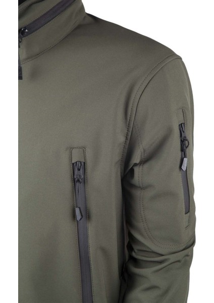 VAV Wear Shellht 04 Softshell Mont  Su Rüzgar Geçirmez Su Itici Gizlenebilir Kapüşon