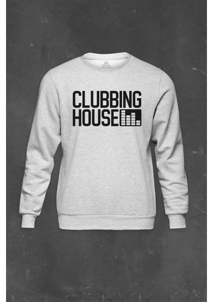 Club Big House Baskılı Unisex Sweat