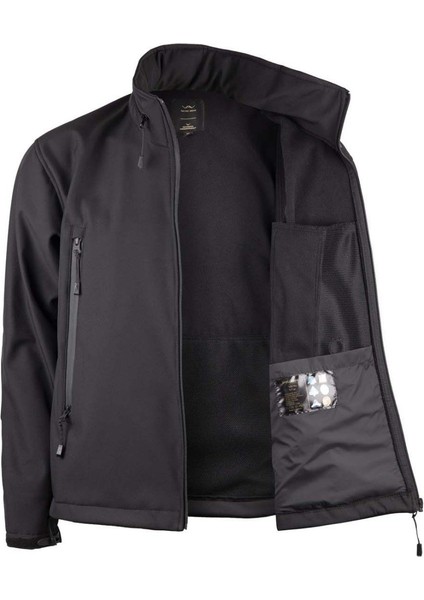 VAV Wear Shellht 04 Softshell Mont  Su Rüzgar Geçirmez Su Itici Gizlenebilir Kapüşon