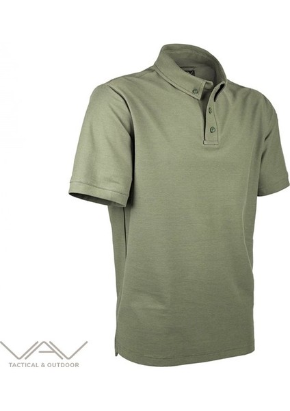 Outdoor Günlük Polo Yaka Lakost Erkek Kısa Kollu T-Shirt Pamuklu Yazlık TLAC01