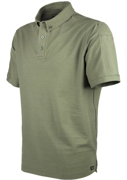 Outdoor Günlük Polo Yaka Lakost Erkek Kısa Kollu T-Shirt Pamuklu Yazlık TLAC01