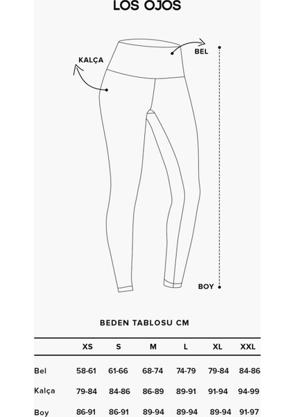 Kadın Antrasit Yüksek Bel Toparlayıcı Spor Tayt Basics