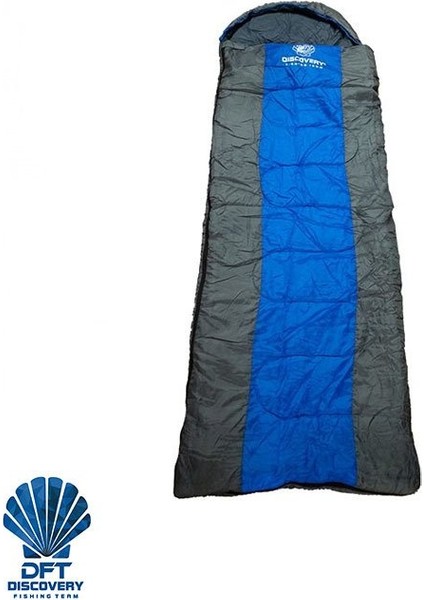 Dft Düz Başlık 190+30X75 cm Gri Uyku Tulumu 0 Derece