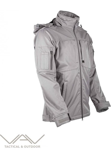 VAV Wear Su, Rüzgar Geçirmez Poliamid 6.6 Softshell Mont (Vav Shellht-01)