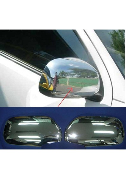 Toyota Hilux Uyumlu Vigo 2005 2011 Ayna Kapağı Abs Krom Parça