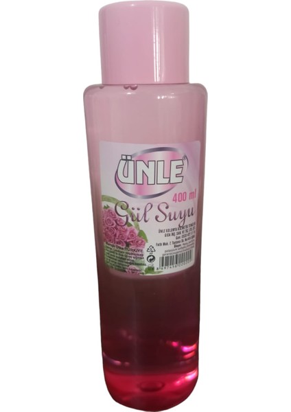 Gül Suyu 400 ml (2 Adet)