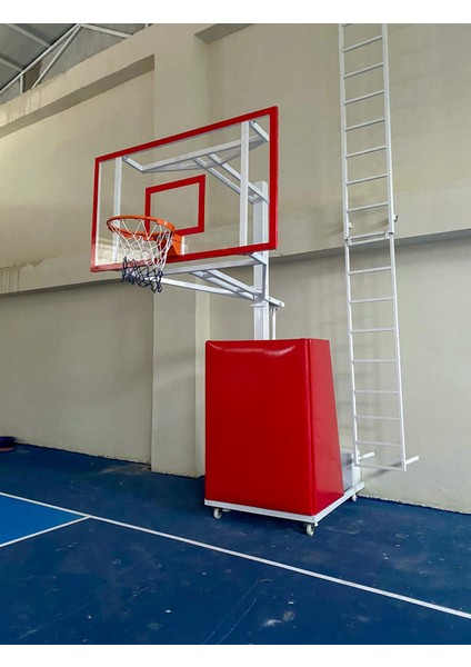 Premium Seyyar Basketbol Potası Yükseklik Ayarlı 10 mm Cam modelleri