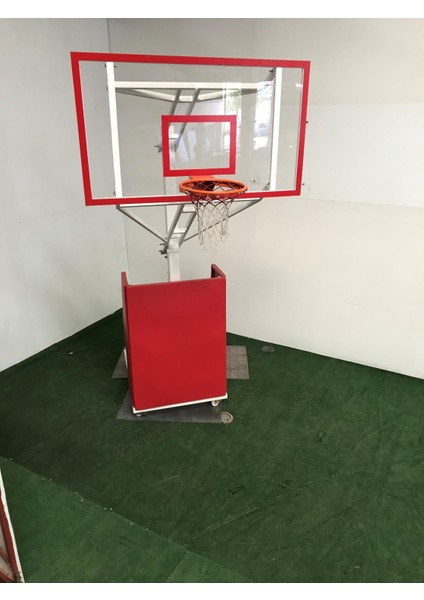 Premium Seyyar Basketbol Potası Yükseklik Ayarlı 10 mm Cam indirimleri