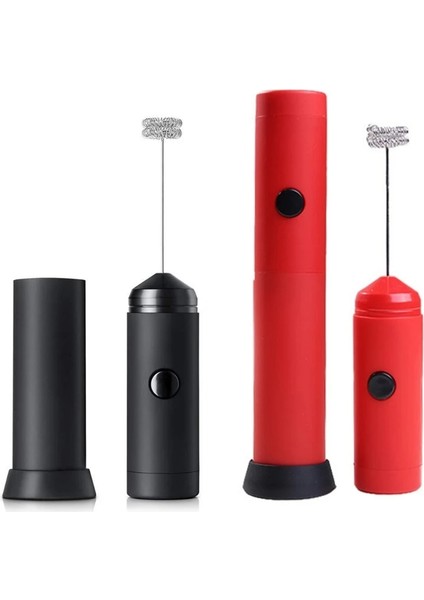 Kırmızı Stil El Elektrikli Yumurta Çırpıcı Mini Köpürtücü Süt Köpürtücü Fıskiye Kahve Blender Mutfak Karıştırıcı Pişirme Aracı (Yurt Dışından) fiyatları