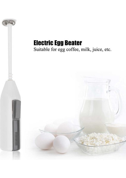Güçlü Süt Köpürtücü El Elektrikli Süt Köpürtücü Kahve Cappuccino Makinesi Çırpma Sıcak Çikolata Latte Içecek Mikseri Blender (Yurt Dışından)