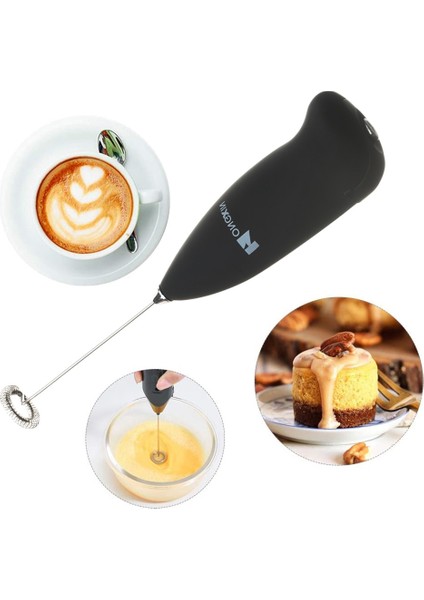 Stil D Stili Süt Köpürtücü El Köpürtücü Kahve Makinesi Yumurta Çırpıcı Çikolatalı Cappuccino Karıştırıcı Mini Taşınabilir Blender Mutfak Çırpma Aracı (Yurt Dışından)
