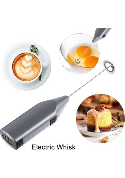 Stil D Stili Süt Köpürtücü El Köpürtücü Kahve Makinesi Yumurta Çırpıcı Çikolatalı Cappuccino Karıştırıcı Mini Taşınabilir Blender Mutfak Çırpma Aracı (Yurt Dışından)