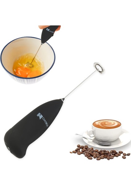 Stil D Stili Süt Köpürtücü El Köpürtücü Kahve Makinesi Yumurta Çırpıcı Çikolatalı Cappuccino Karıştırıcı Mini Taşınabilir Blender Mutfak Çırpma Aracı (Yurt Dışından)