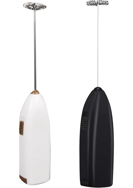 Açık Sarı Stil Içecek, Sıcak Çikolata, Kahve, Süt Için Paslanmaz Çelik Çırpıcılı El Sütü Köpürtücü Mini Elektrikli Içecek Mikseri (Yurt Dışından)