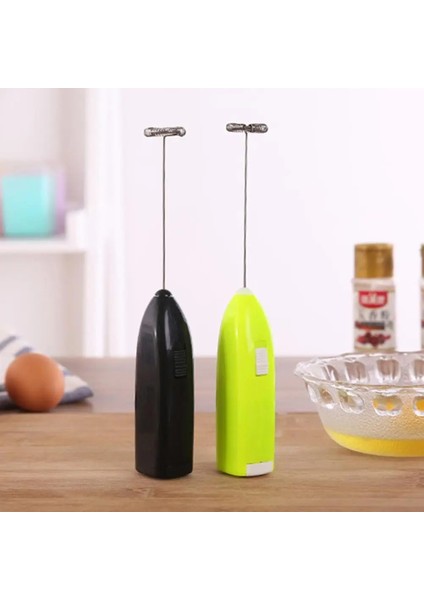 02BOX-SIYAH Tarzı Sıcak Mini El Karışımı Yumurta Ev Mutfak Mikseri Mini Elektrikli El Karışımı Yeni Blender Günlük Faydalı Araçlar Gıda Blender Mikseri (Yurt Dışından)
