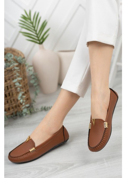 Kadın Babet Rahat Rahat Taban Berlin Deri Cilt