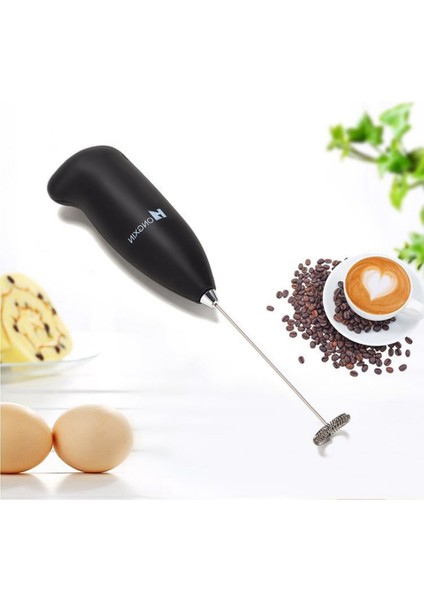 gr Stili Z30 Süt Köpürtücü El Köpürtücü Kahve Makinesi Yumurta Çırpıcı Çikolata Cappuccino Karıştırıcı Için Taşınabilir Blender Mutfak Çırpma Aracı (Yurt Dışından)