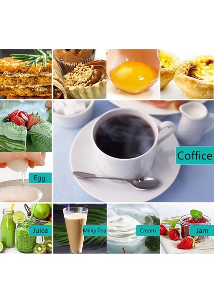 gr Stili Z30 Süt Köpürtücü El Köpürtücü Kahve Makinesi Yumurta Çırpıcı Çikolata Cappuccino Karıştırıcı Için Taşınabilir Blender Mutfak Çırpma Aracı (Yurt Dışından)