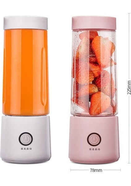 Mavi Stil Taşınabilir Mini Elektrikli Sıkacağı Portakal Sıkacağı Meyve Sıkacakları Limon Sıkacağı Cam Blender Smoothies Için Nutribullet Mutfak Robotu (Yurt Dışından)