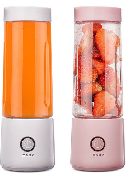 Mavi Stil Taşınabilir Mini Elektrikli Sıkacağı Portakal Sıkacağı Meyve Sıkacakları Limon Sıkacağı Cam Blender Smoothies Için Nutribullet Mutfak Robotu (Yurt Dışından)