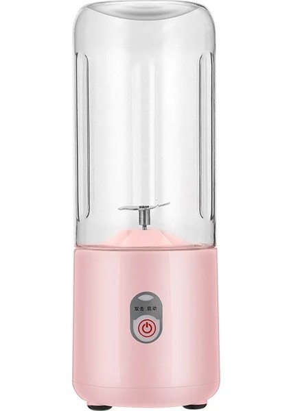 Pembe Stil 36V Mini Taşınabilir Meyve Sıkacağı Turuncu USB Elektrikli Blender Meyve Smoothie Blender Makinesi Kişisel Mutfak Robotu Üreticisi Meyve Sıkacağı (Yurt Dışından)