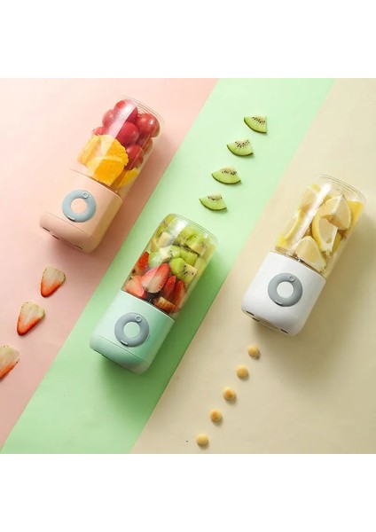 Pembe Tarzı 5V 6 Bıçaklı Meyve Sıkacağı Blender Taşınabilir USB Şarj Edilebilir Mini Ev Kablosuz Meyve Sıkacağı Makinesi Mutfak Robotu Makinesi Meyve Sıkacağı (Yurt Dışından)