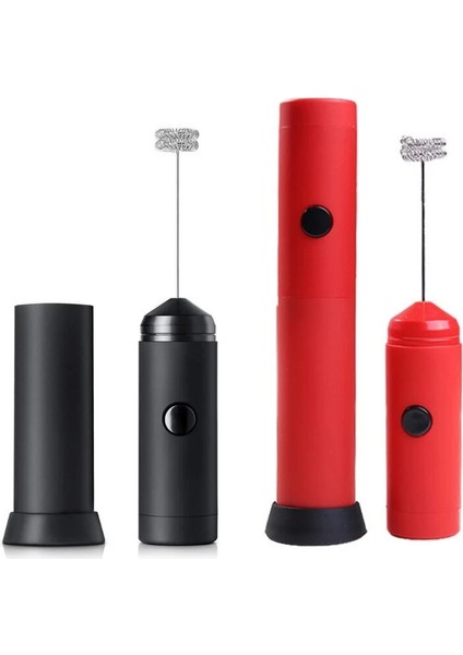 Kırmızı Stil El Elektrikli Yumurta Çırpıcı Mini Köpürtücü Süt Köpürtücü Fıskiye Kahve Blender Mutfak Karıştırıcı (Yurt Dışından) indirimleri
