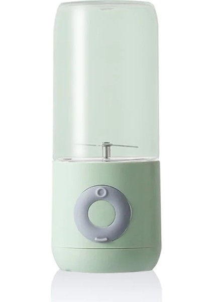 Yeşil Stil 6 Bıçaklı 500ML Elektrikli Meyve Sıkacağı Bardak Taşınabilir Smoothie Blender Mini Mikser Sıkacağı Suyu USB Şarj Vitamer Meyve Sıkacağı (Yurt Dışından)