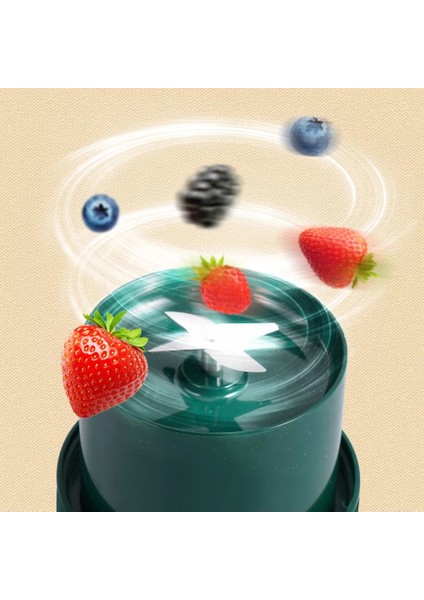 Sarı Stil El Tipi Blender Taşınabilir Sıkacağı USB Şarj Edilebilir Mikser Elektrikli Meyve Sıkacağı Smoothie Blender Mini Mutfak Robotu Fincan Suyu Karıştırıcıları (Yurt Dışından)