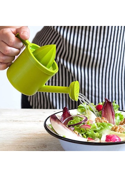 Plastik Bahçıvan Limon Sıkacağı, Manuel Kullanımlı Pratik Mutfak Aleti, Büyük Hazne, Limon Suyu, Limonata, Salata Yapıcı (Yurt Dışından)