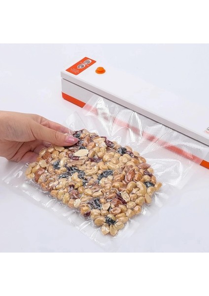 Beyaz Stil Ab Fişi Xiaomi Elektrikli Vakumlama Paketleme Makinesi Ev Mutfak Için Gıda Tasarrufu Çantaları Dahil Depolama Vakumlu Gıda Sızdırmazlık Cf4 (Yurt Dışından)