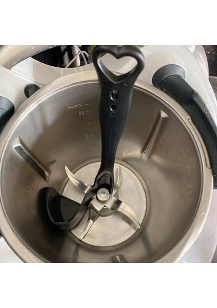 No.4 Tarzı Kek Araçları Thermomix Mutfak Için Döner Çok Fonksiyonlu Döner Karıştırma Tamburları Spatula (Yurt Dışından)