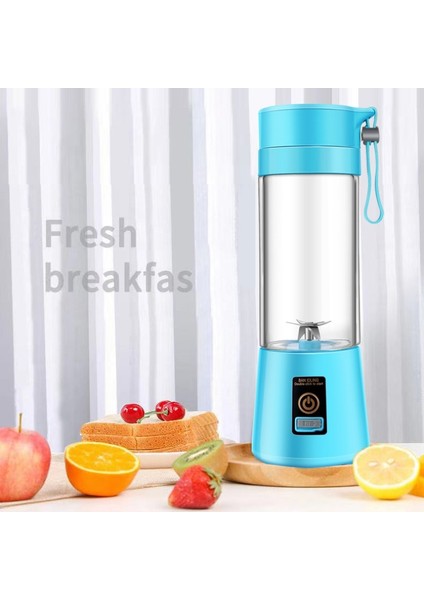 Pembe Tarzı Taşınabilir Blender Elektrikli Meyve Sıkacağı Blender USB Blender Mutfak Robotu Smoothie Blender Kişisel El Mikseri Sıkacağı Sıkacağı (Yurt Dışından)