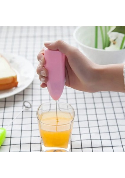 Pembe Stil Elektrikli Süt Çırpma Köpürtücü Mini El Yumurta Çırpıcı Mikser Köpürtücü Karıştırıcı Çırpma Kahve Sütlü Içecek Mutfak Aracı (Yurt Dışından) fırsatları