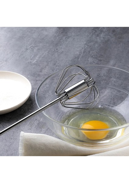 10 Inç Tarzı Yarı Otomatik Yumurta Çırpıcı Paslanmaz Çelik Yumurta Çırpma Manuel El Mikser Kendinden Dönen Yumurta Karıştırıcı Mutfak Aksesuarları Yumurta Araçları (Yurt Dışından) indirimleri