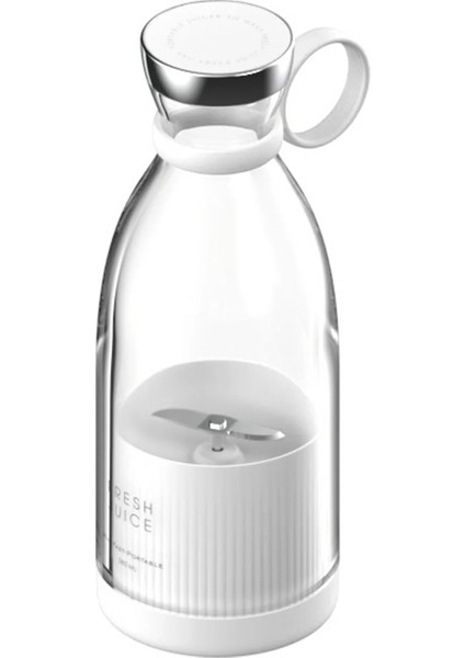Beyaz Stil Taşınabilir Blender Dayanıklı Dört Bıçaklı Kişisel Meyve Sıkacağı Bardak Ev Mutfak Için Silikon Metal Malzeme Ev Mutfak Için Açık (Yurt Dışından)