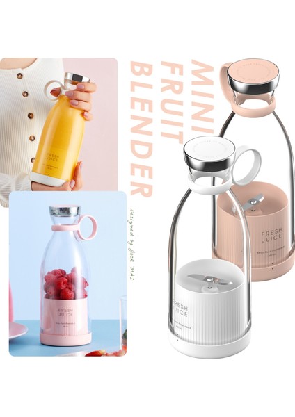 Beyaz Stil Taşınabilir Blender Dayanıklı Dört Bıçaklı Kişisel Meyve Sıkacağı Bardak Ev Mutfak Için Silikon Metal Malzeme Ev Mutfak Için Açık (Yurt Dışından) fiyatları