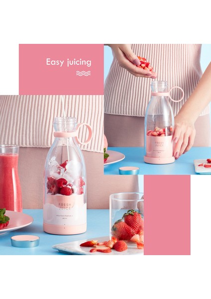 Beyaz Stil Taşınabilir Blender Dayanıklı Dört Bıçaklı Kişisel Meyve Sıkacağı Bardak Ev Mutfak Için Silikon Metal Malzeme Ev Mutfak Için Açık (Yurt Dışından) modelleri