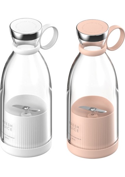 Beyaz Stil Taşınabilir Blender Dayanıklı Dört Bıçaklı Kişisel Meyve Sıkacağı Bardak Ev Mutfak Için Silikon Metal Malzeme Ev Mutfak Için Açık (Yurt Dışından) fırsatları