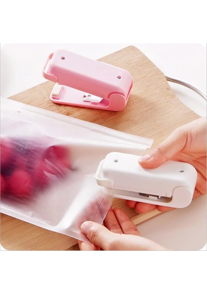 Beyaz Stil Mini Gıda Mühürleyenler Ev El Basınçlı Kapama Makinesi Gıda Tasarrufu Aperatif Gıda Plastik Poşet Kapama Makinesi Küçük Paketleyiciler Mühürleyen (Yurt Dışından) modelleri