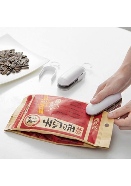 Gri Tarzı Taşınabilir Mini Gıda Vakumlama Makinesi Gıda Plastik Torba Plastik Yapıştırma Makinesi Ev Küçük El Basınçlı Isı Yapıştırma Makinesi (Yurt Dışından)