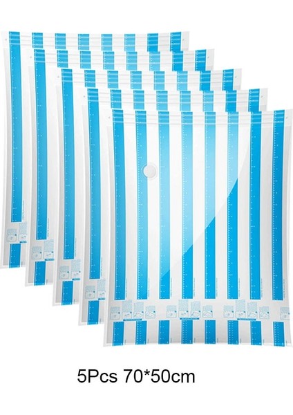 5 ADET-70X50CM Tarzı Elektrikli Vakum Depolama Pompası Seyahat Ev Giysileri Battaniyeler Taşınabilir El Sous Vide Gıda Tasarrufu Vakum Torbaları Mühürleyen Makinesi (Yurt Dışından)